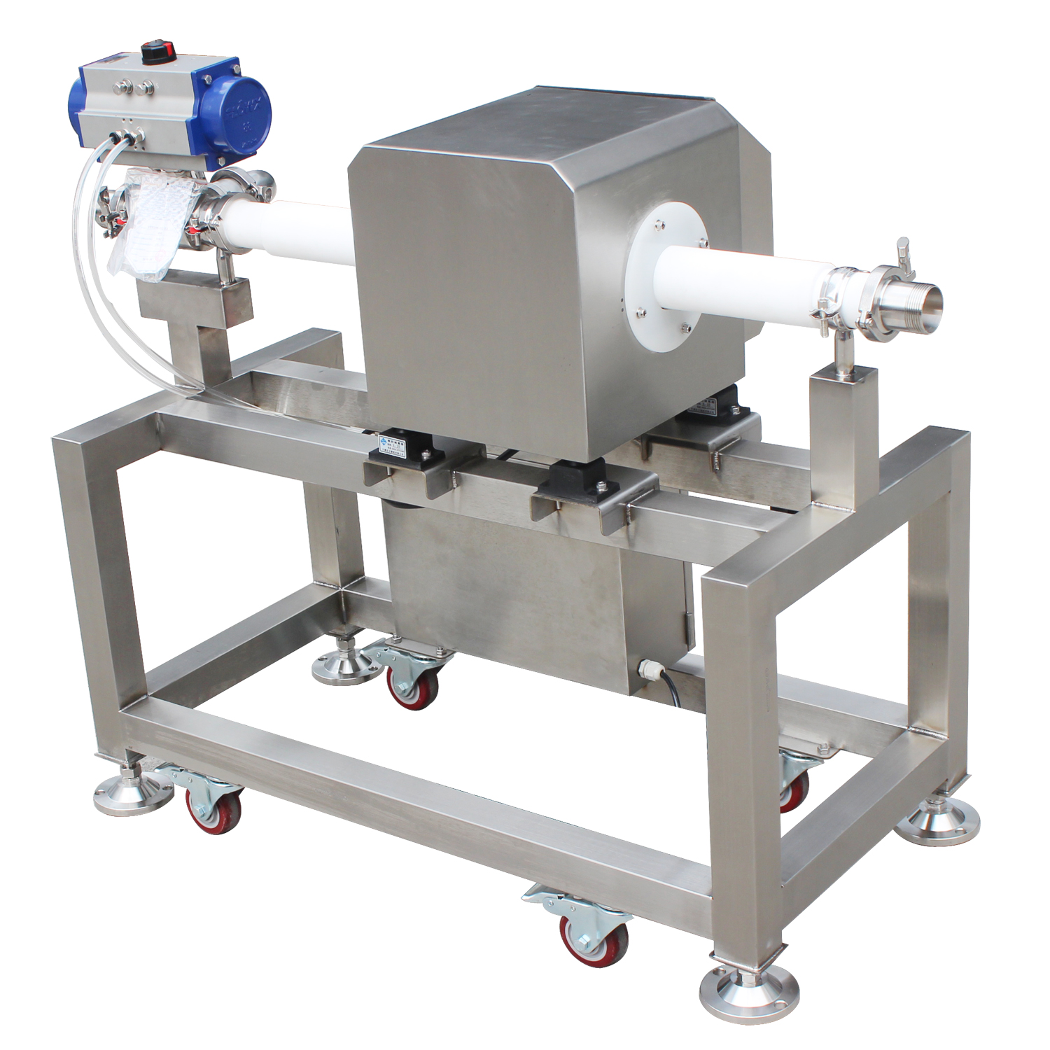 生產線安裝金屬控測器、配備金屬檢測機的方法